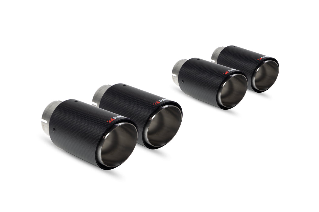 Scorpion Quad 90mm carbon fibre Ascari Trims - All Makes Ascari Upgrade Kit