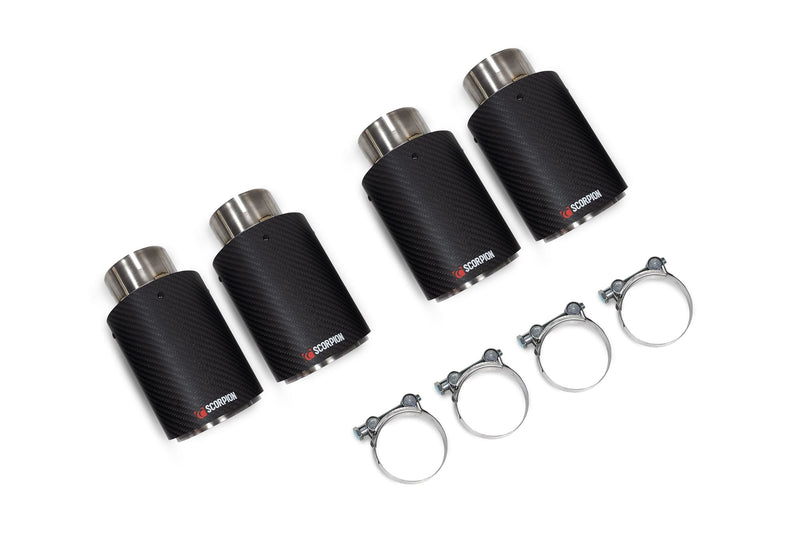 Scorpion Quad 90mm carbon fibre Ascari Trims - All Makes Ascari Upgrade Kit