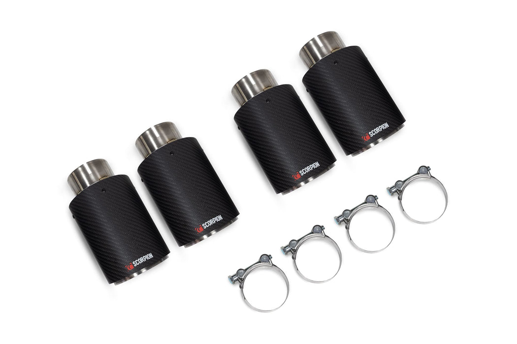 Scorpion Quad 90mm carbon fibre Ascari Trims - All Makes Ascari Upgrade Kit