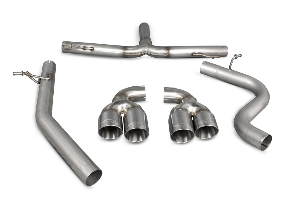 Scorpion Cat-Back System - Audi TT Mk2 2.0 Tdi Quattro (Not Cabriolet)