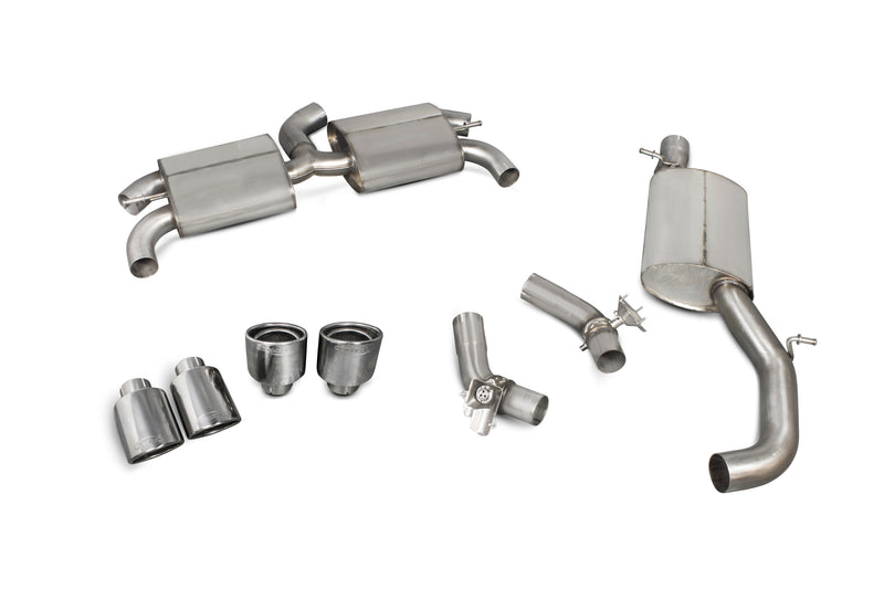 Scorpion  Cat-Back System  - Audi TT S Mk3 Non GPF Model Only (Coupe models Only)