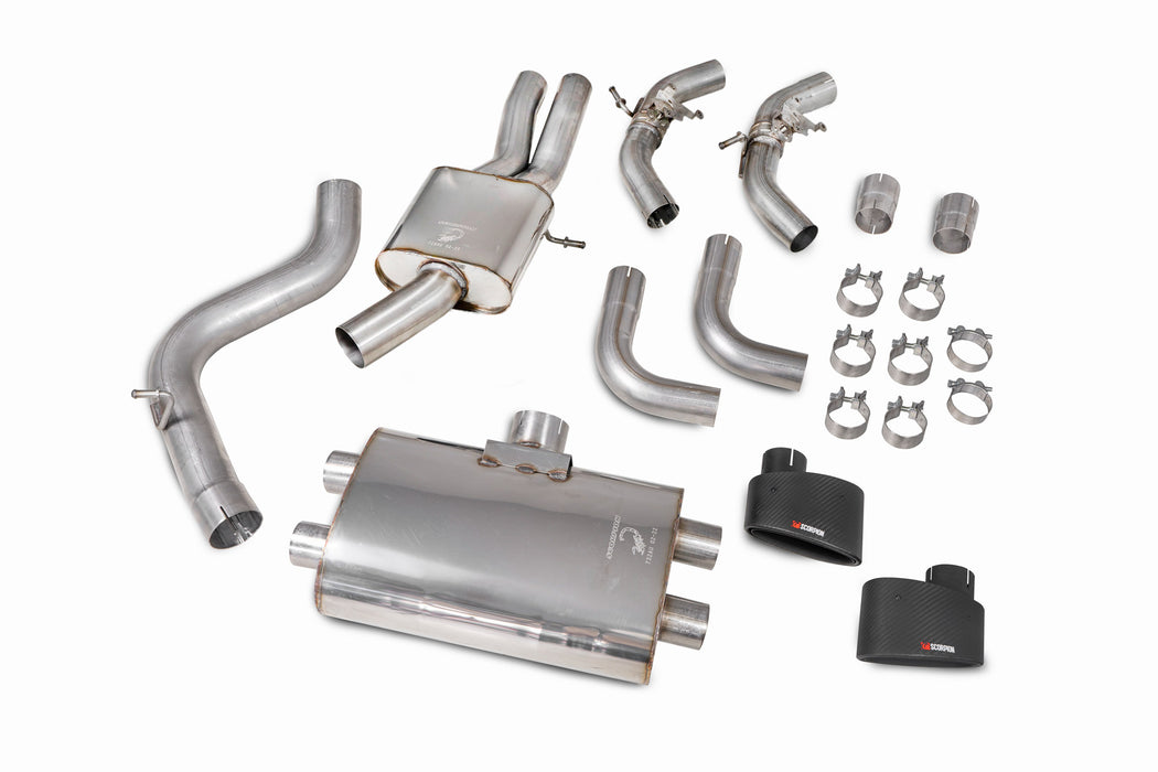 Scorpion cat/gpf-back system - Audi RS3 Saloon 8V
