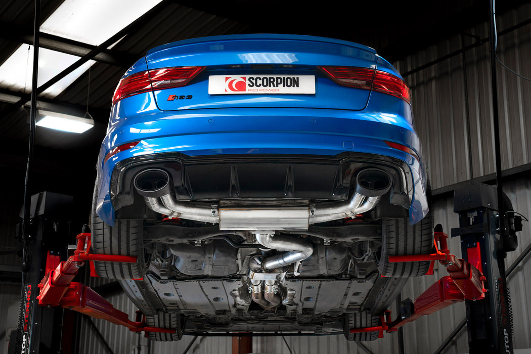 Scorpion cat/gpf-back system - Audi RS3 Saloon 8V
