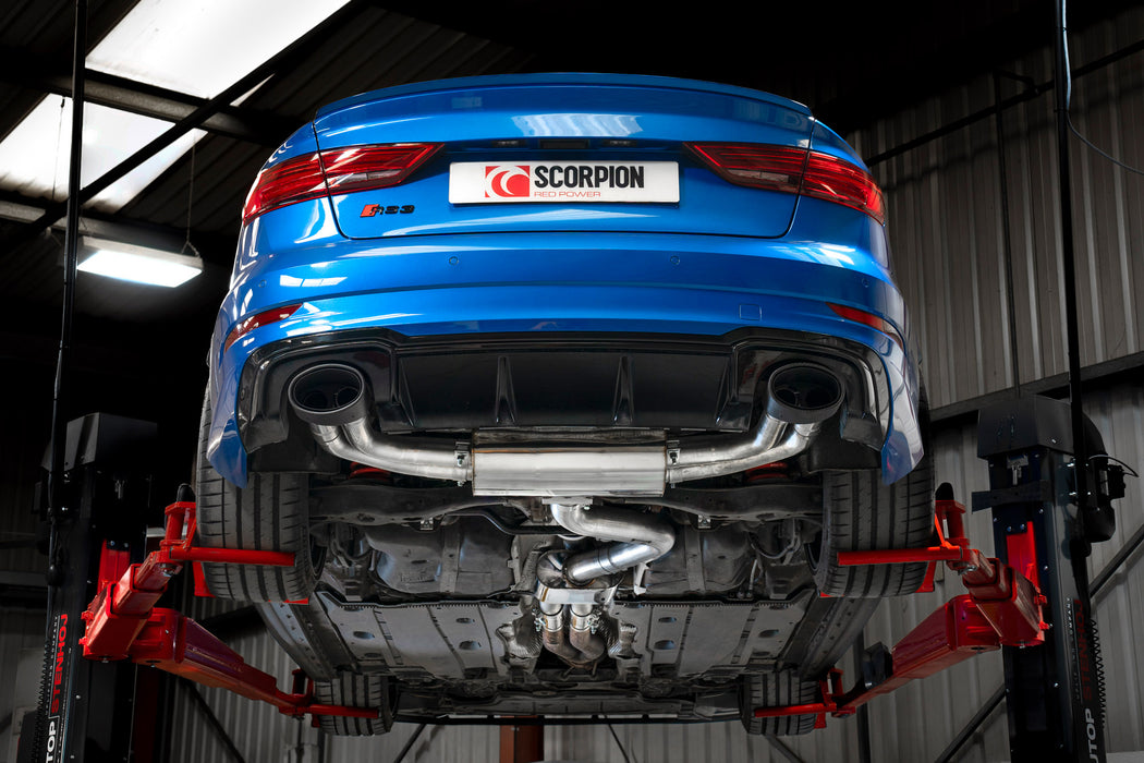 Scorpion cat/gpf-back system - Audi RS3 Saloon 8V