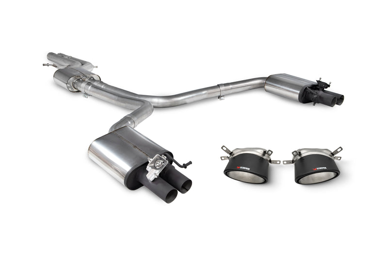 Scorpion Half System with Trims - Audi RS6 Avant C7