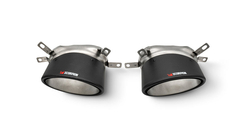 Scorpion 170 x 120mm Carbon Fibre Ascari RS Trims (pair) - Audi RS6 C7