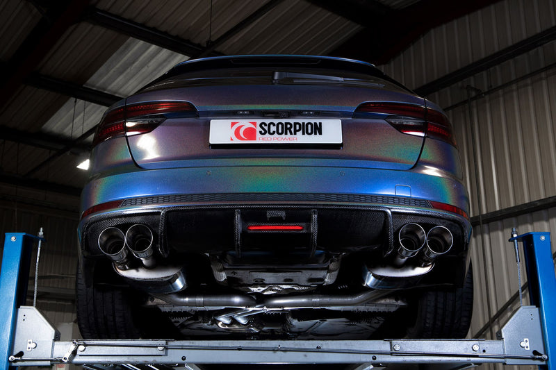 Scorpion Non-Resonated Half System - Audi S4 B9