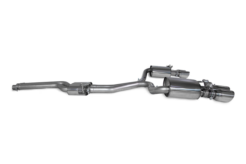 Scorpion Non-Resonated Half System - Audi S4 B9