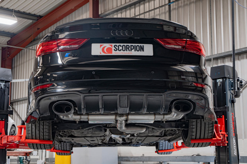 Scorpion cat/gpf-back system - Audi S3 Saloon 8V