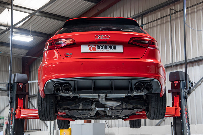 Scorpion Cat/GPF-Back System  - Audi S3 3-Door/Sportback 8V