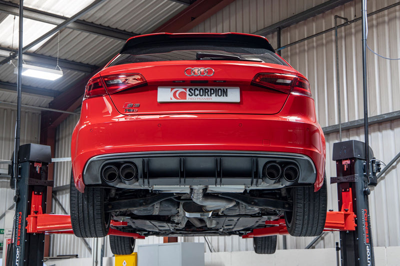Scorpion Cat/GPF-Back System  - Audi S3 3-Door/Sportback 8V