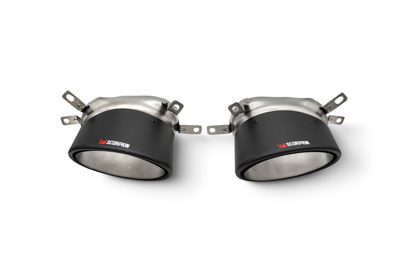 Scorpion 170 x 120mm Carbon Fibre Ascari RS Trims (pair) - Audi RS3 8Y Saloon