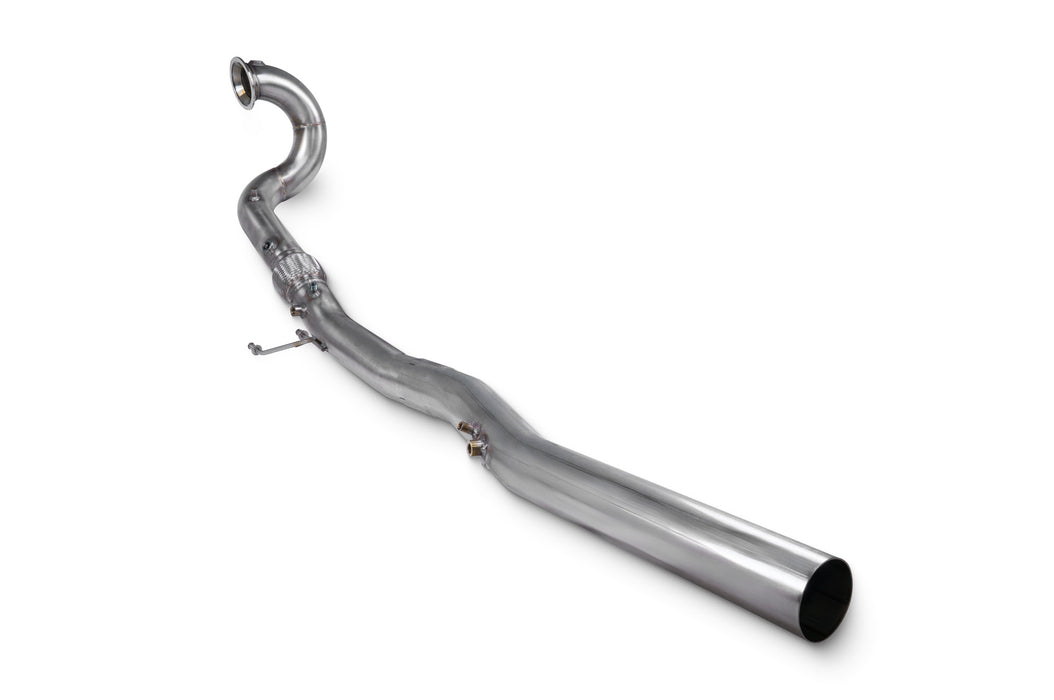 Scorpion De-cat turbo downpipe - VAG Audi S3 8Y Sportback & Saloon, VW Golf MK8 R,  Audi SQ2, Cupra Formentor 2.0 TSI 4Drive