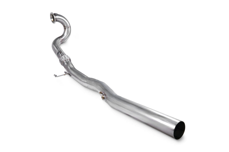 Scorpion De-cat Turbo Downpipe - VAG Audi S3 8Y Sportback & Saloon, VW Golf MK8 R, Non-GPF Models
