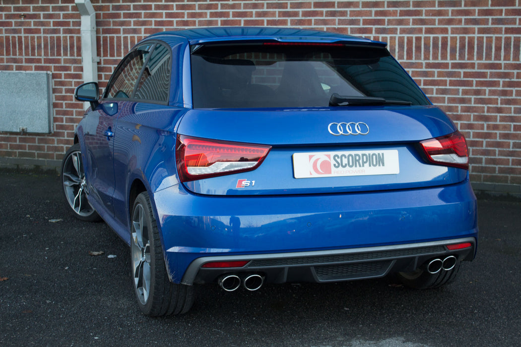 Scorpion cat-back system - Audi S1