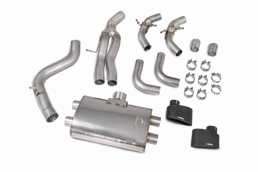 Scorpion cat/gpf-back system - Audi RS3 Saloon 8V