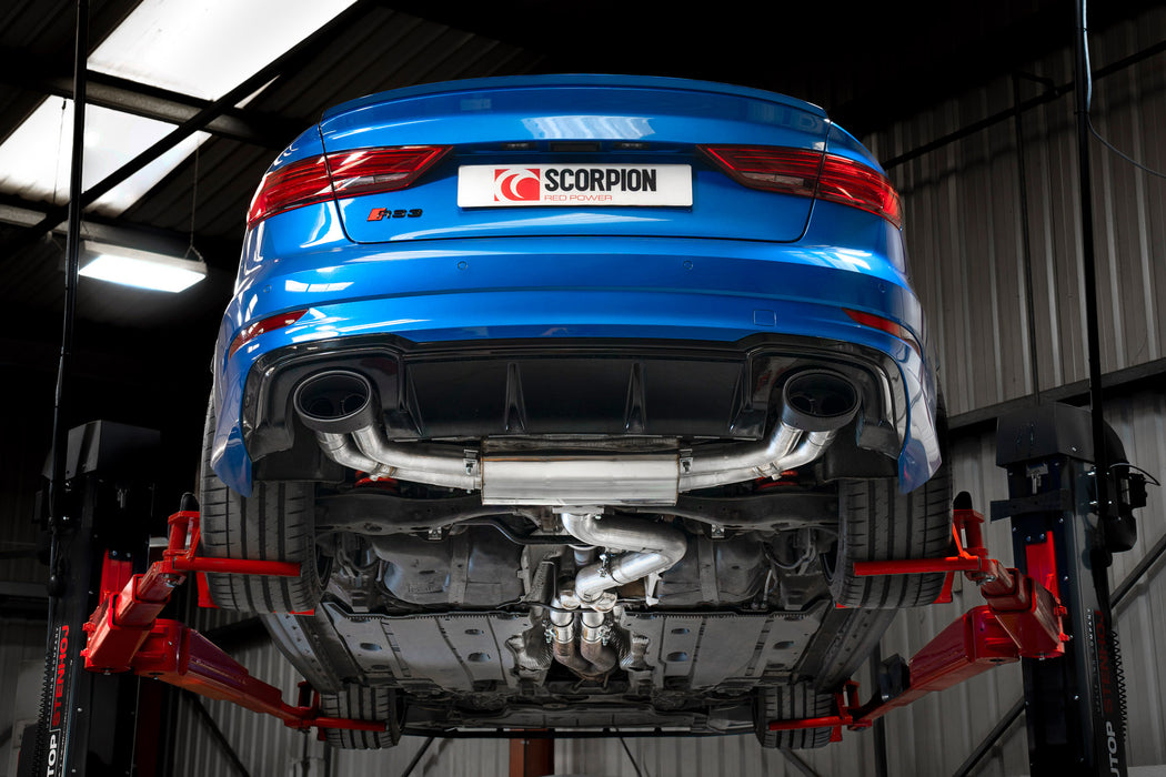 Scorpion cat/gpf-back system - Audi RS3 Saloon 8V