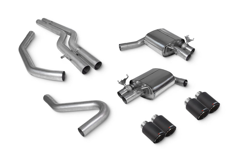 Scorpion Non-Resonated Half System - Audi S4 B9
