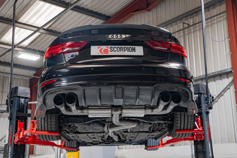 Scorpion Cat/GPF-Back System - Audi S3 Saloon 8V