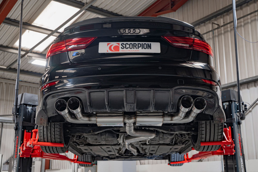 Scorpion cat/gpf-back system - Audi S3 Saloon 8V
