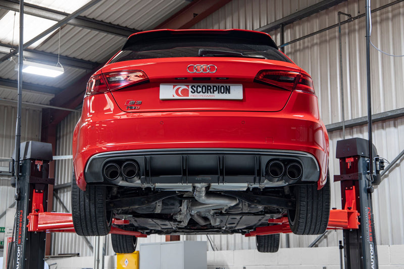 Scorpion Cat/GPF-Back System  - Audi S3 3-Door/Sportback 8V