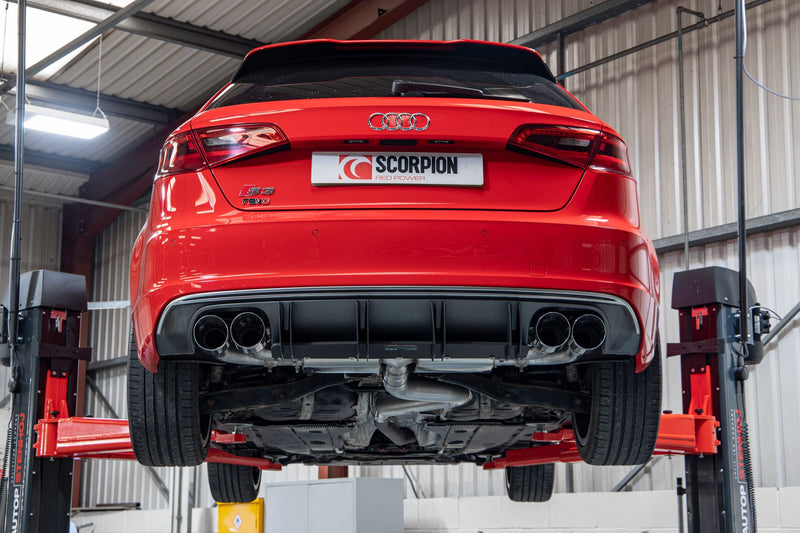 Scorpion Cat/GPF-Back System  - Audi S3 3-Door/Sportback 8V