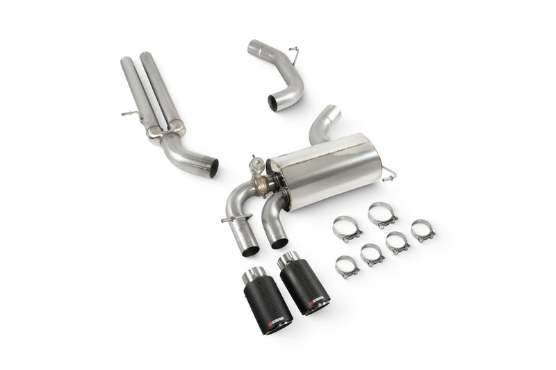 Scorpion Non-Resonated Secondary Cat-Back System - Audi RS3 8P