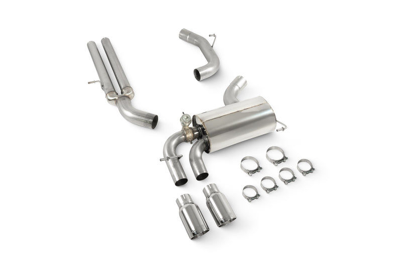 Scorpion Non-Resonated Secondary Cat-Back System - Audi RS3 8P
