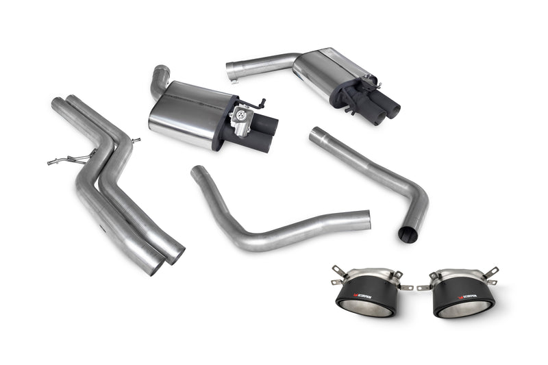 Scorpion Half System with Trims - Audi RS7 C7