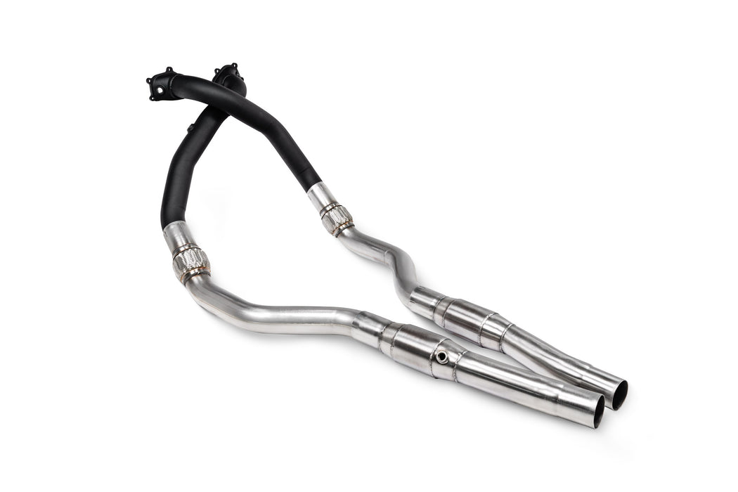 Scorpion Sports Cat Downpipes with Large Bore Front Pipes - Audi RS6 Avant (C7) / RS7 (C7), S6/S7 (C7)