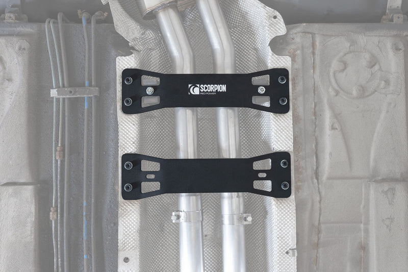 Scorpion Tunnel Brace / Exhaust Mount (Pair) - BMW E46 320/325/330