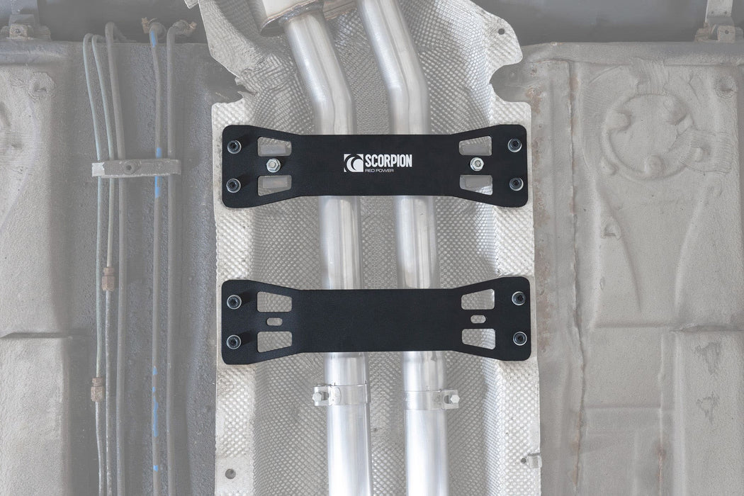 Scorpion Tunnel Brace / Exhaust Mount (Pair) - BMW E46 320/325/330