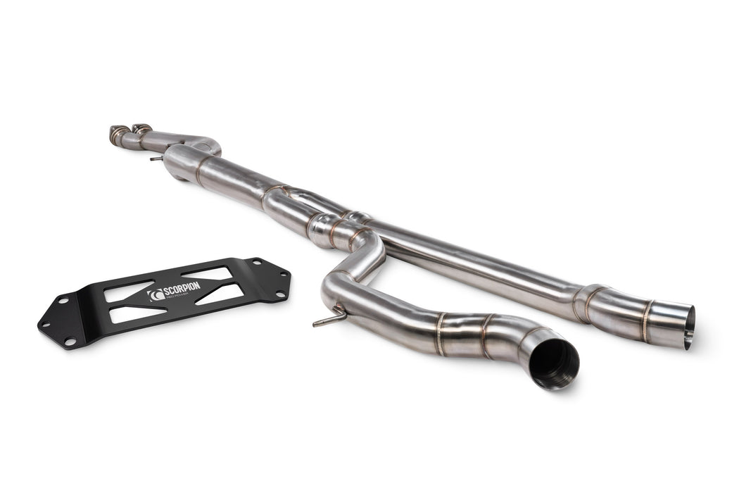 Scorpion Single Mid Pipe - BMW M3 F80 / M4 F82 F83