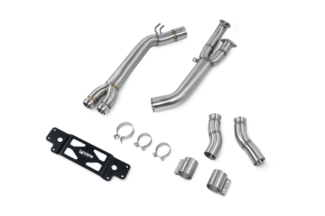 Scorpion Single Mid Pipe (Removes GPF) - BMW M2 G87