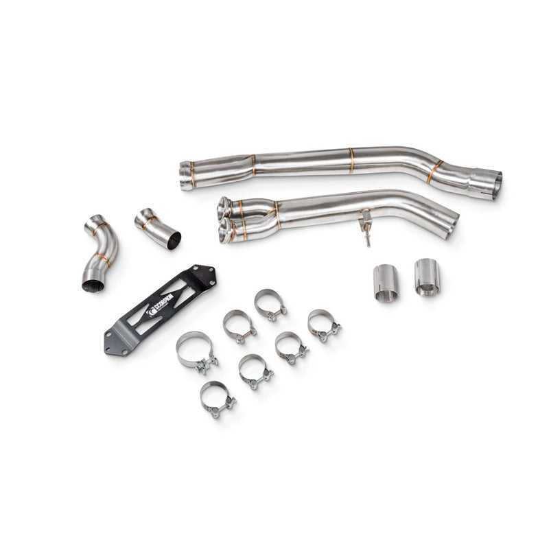 Scorpion Single Mid Pipe - BMW F87 M2 Competition