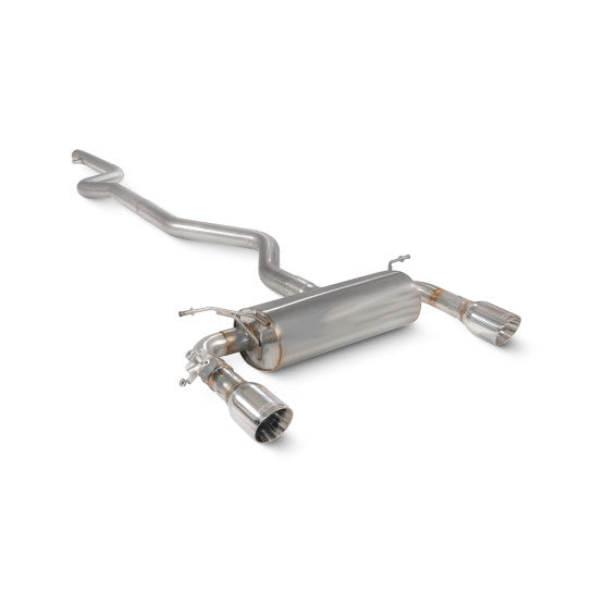 Scorpion - BMW F30/F31 340I Non-Resonated Cat-back system (Removes GPF)