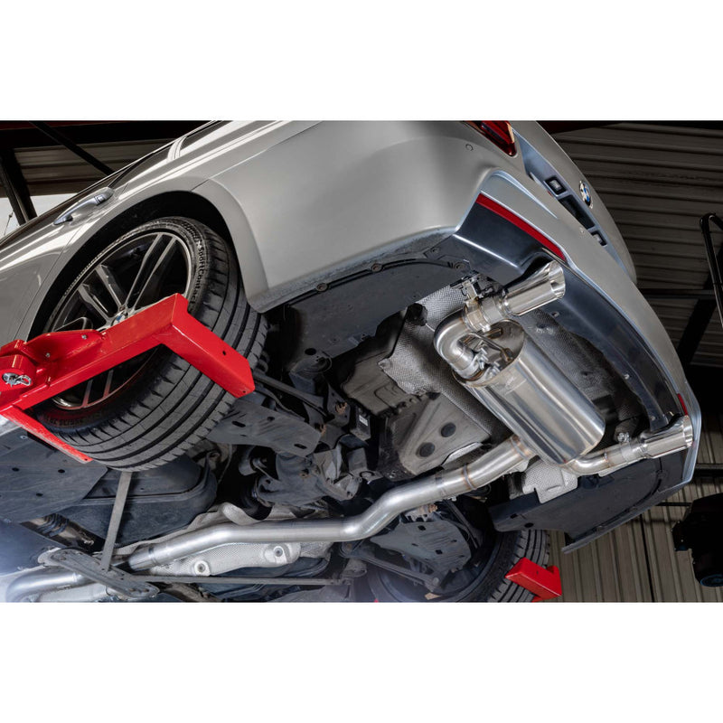Scorpion - BMW F30/F31 340I Non-Resonated Cat-back system (Removes GPF)
