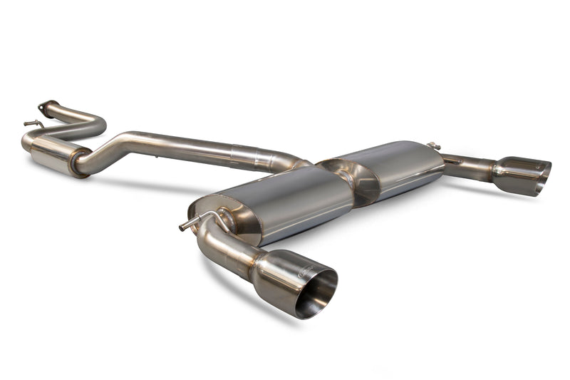 Scorpion 63.5mm/2.5 Cat-Back System  - Ford Focus MK2 ST 225
