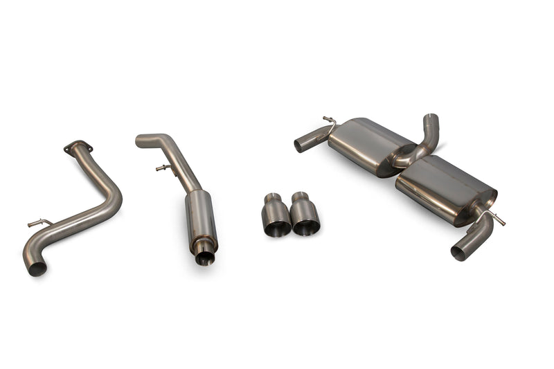 Scorpion 63.5mm/2.5 Cat-Back System  - Ford Focus MK2 ST 225