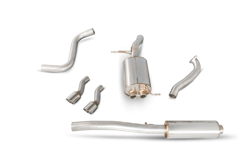 Scorpion Resonated Cat-Back System - Ford Fiesta Ecoboost (Zetec S rear valance required)