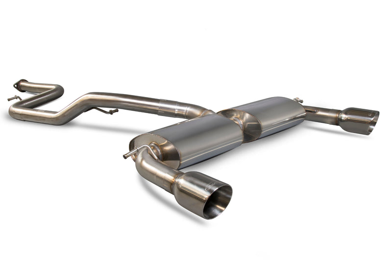 Scorpion 63.5mm/2.5 Cat-Back System  - Ford Focus MK2 ST 225
