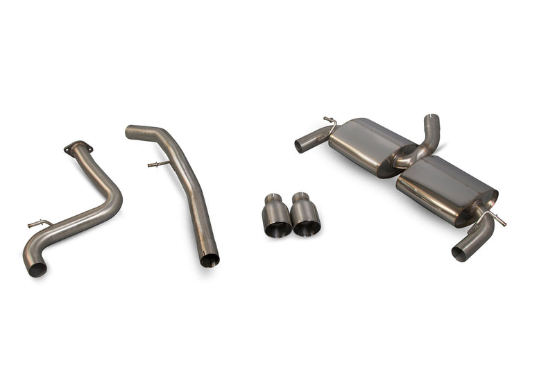 Scorpion 63.5mm/2.5 Cat-Back System  - Ford Focus MK2 ST 225
