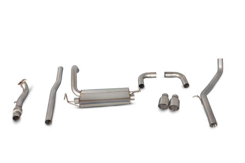 Scorpion Cat-Back System  - Fiat 500/595 Abarth 1.4 (IHI Turbo) / 595/695 Abarth 1.4 (Garrett Turbo)