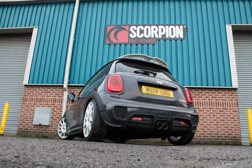 Scorpion cat-back system  - Mini Cooper S F56 3 Door Non GPF Model Only