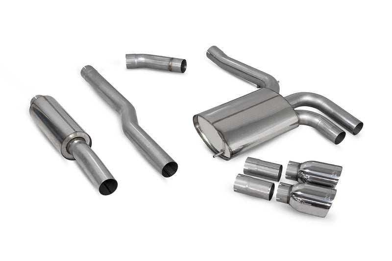 Scorpion Resonated Cat-Back System - Mini Cooper S F55, Non GPF Model