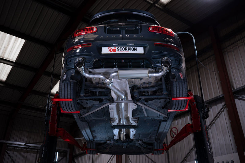 Scorpion Cat-Back System - Mini Clubman F54 Cooper S 15-18 Non GPF Models