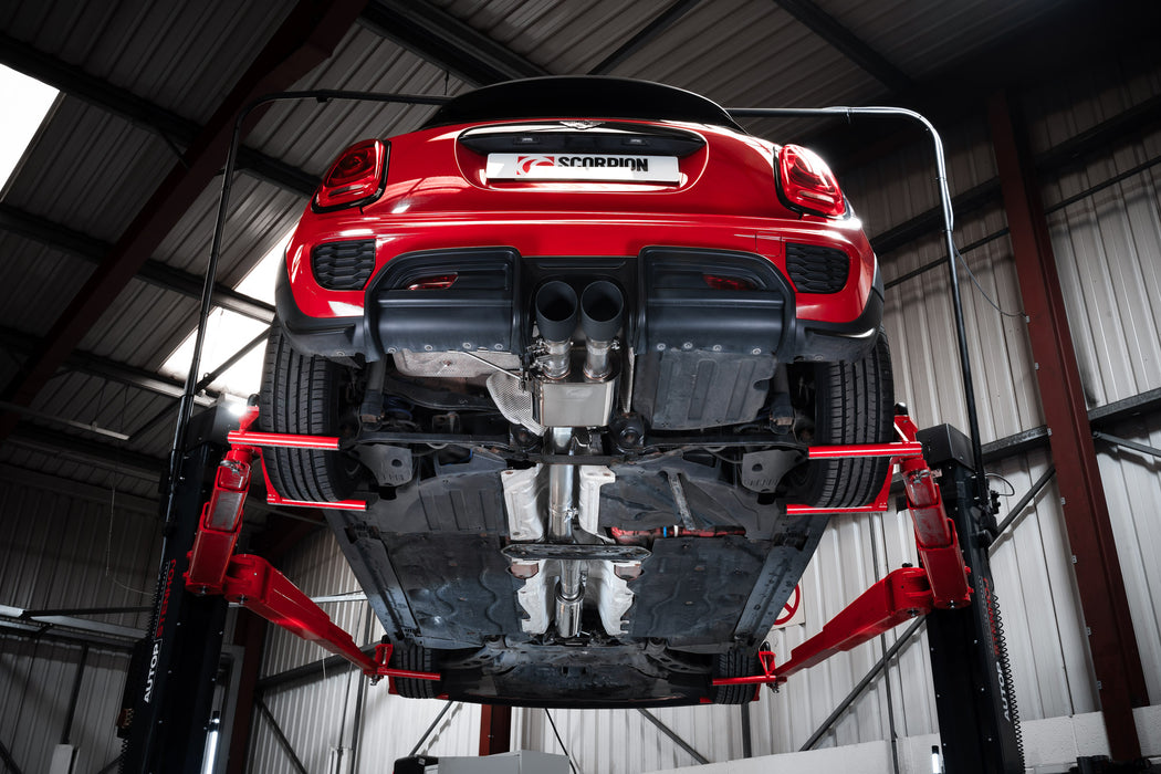 Scorpion TunR cat-back system - Mini Cooper S F56, Non-GPF Model Only