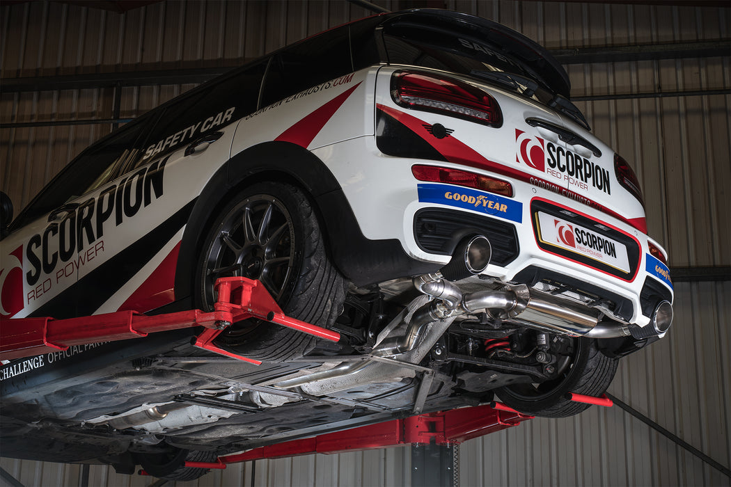 Scorpion TunR GPF-Back System - Mini Clubman F54 Cooper S 19-On Excludes JCW and ALL4 models