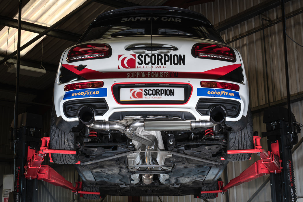 Scorpion TunR GPF-Back System - Mini Clubman F54 Cooper S 19-On Excludes JCW and ALL4 models