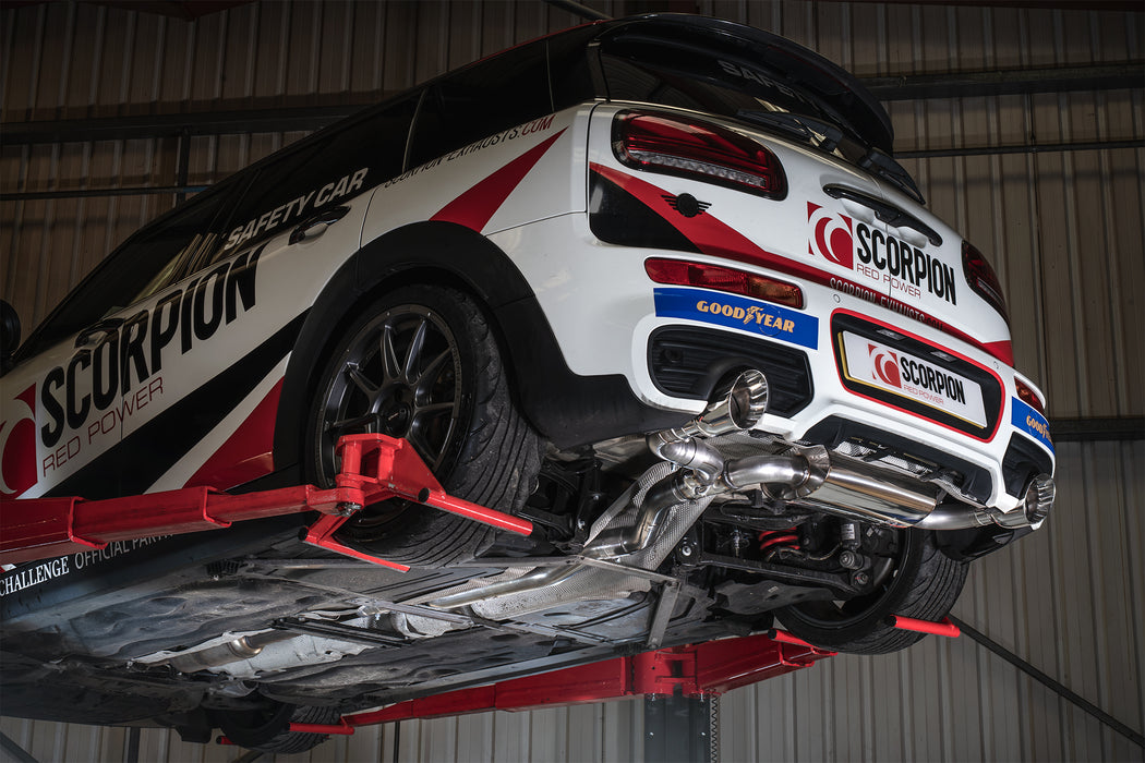 Scorpion TunR GPF-Back System - Mini Clubman F54 Cooper S 19-On Excludes JCW and ALL4 models